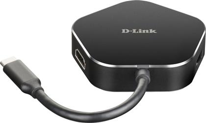 DOCKING STATION D-LINK DUB-M420 4-PORT USB 3.0 ΣΥΜΒΑΤΟ ΜΕ USB-C DLINK