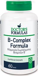 B-COMPLEX FORMULA ΣΥΜΠΛΗΡΩΜΑ ΔΙΑΤΡΟΦΗΣ, ΦΟΡΜΟΥΛΑ ΤΟΥ ΣΥΜΠΛΕΓΜΑΤΟΣ Β 60 TABS DOCTORS FORMULAS