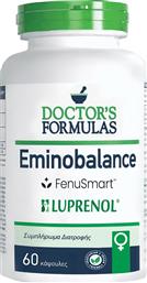 EMINOBALANCE ΣΥΜΠΛΗΡΩΜΑ ΔΙΑΤΡΟΦΗΣ ΕΚΧΥΛΙΣΜΑΤΟΣ ΤΡΙΓΩΝΕΛΛΑΣ, ΛΥΚΙΣΚΟΥ ΣΟΓΙΑΣ & ΒΙΤΑΜΙΝΩΝ Β ΓΙΑ ΥΠΟΣΤΗΡΙΞΗ ΤΟΥ ΓΥΝΑΙΚΕΙΟΥ ΟΡΓΑΝΙΣΜΟΥ ΚΑΤΑ ΤΗΝ ΕΜΜΗΝΟΠΑΥΣΗ 60CAPS DOCTORS FORMULAS