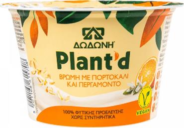 ΕΠΙΔΟΡΠΙΟ ΒΡΩΜΗΣ ΜΕ ΠΟΡΤΟΚΑΛΙ - ΠΕΡΓΑΜΟΝΤΟ PLANT'D (150G) ΔΩΔΩΝΗ