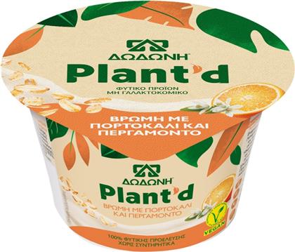 ΦΥΤΙΚΟ ΕΠΙΔΟΡΠΙΟ PLANT'D ΒΡΩΜΗ ΜΕ ΠΟΡΤΟΚΑΛΙ & ΠΕΡΓΑΜΟΝΤΟ 150G ΔΩΔΩΝΗ