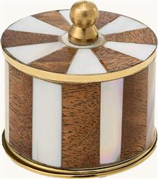 ΔΙΑΚΟΣΜΗΤΙΚΟ ΔΟΧΕΙΟ ΜΕ ΚΑΠΑΚΙ ''BAILEY CIRCUS BOX SMALL WOODY'' - 1.20.21.033.010.2 DOING GOODS