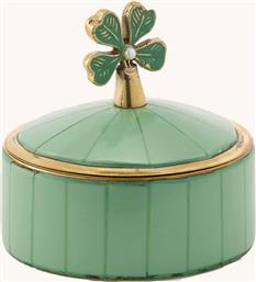 ΔΙΑΚΟΣΜΗΤΙΚΟ ΔΟΧΕΙΟ ΜΕ ΚΑΠΑΚΙ ''LUCKY CLOVER CIRCUS BOX MEDIUM GREEN'' - 1.20.21.037.600.4 DOING GOODS