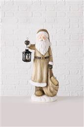ΧΡΙΣΤΟΥΓΕΝΝΙΑΤΙΚΗ ΦΙΓΟΥΡΑ ΑΓΙΟΣ ΒΑΣΙΛΗΣ ΜΕ ΦΑΝΑΡΙ ΚΕΡΑΜΙΚΟ 28 X 20 X 60 CM - 20-23-445 DOMUS HOMUS