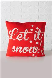 ΧΡΙΣΤΟΥΓΕΝΝΙΑΤΙΚΟ ΔΙΑΚΟΣΜΗΤΙΚΟ ΜΑΞΙΛΑΡΙ ΜΕ ΣΧΕΔΙΟ 50 X 50 X 20 CM - 20-25-136 DOMUS HOMUS