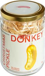 ΣΤΟΛΙΔΙ ΓΙΑ ΤΟ ΧΡΙΣΤΟΥΓΕΝΝΙΑΤΙΚΟ ΔΕΝΤΡΟ CHRISTMAS PICKLE ΧΡΩΜΑ: ΚΙΤΡΙΝΟ DONKEY
