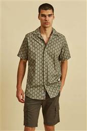ΑΝΔΡΙΚΟ ΠΟΥΚΑΜΙΣΟ ΜΕ ALL-OVER PRINT REGULAR FIT - 1038034.C02 ΛΑΔΙ DORS