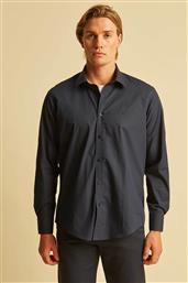 ΑΝΔΡΙΚΟ ΠΟΥΚΑΜΙΣΟ ΜΟΝΟΧΡΩΜΟ - 1039030.C01 ΜΠΛΕ ΣΚΟΥΡΟ DORS