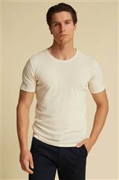 ΑΝΔΡΙΚΟ T-SHIRT ΜΟΝΟΧΡΩΜΟ REGULAR FIT - 1238002.C02 ΚΡΕΜ DORS