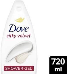 ΑΦΡΟΛΟΥΤΡΟ SILKY VELVET 720ML DOVE