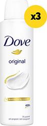 ΑΠΟΣΜΗΤΙΚΟ DEO SPRAY 450ΜΛ (3Χ150ML) DOVE