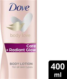 ΛΟΣΙΟΝ ΣΩΜΑΤΟΣ CARE & RADIANT GLOW 400ML DOVE