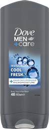 MEN+ CARE INVIGORATING COOL FRESH 3 IN 1 WASH ΑΝΔΡΙΚΟ ΑΦΡΟΝΤΟΥΣ ΓΙΑ ΣΩΜΑ, ΠΡΟΣΩΠΟ & ΜΑΛΛΙΑ ΠΟΥ ΠΡΟΣΤΑΤΕΥΕΙ ΑΠΟ ΤΗΝ ΞΗΡΟΤΗΤΑ, ΧΑΡΙΖΟΝΤΑΣ ΣΤΟ ΔΕΡΜΑ ΑΙΣΘΗΣΗ ΥΓΕΙΑΣ & ΕΝΥΔΑΤΩΣΗΣ ΜΑΚΡΑΣ ΔΙΑΡΚΕΙΑΣ 400ML DOVE