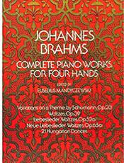 BRAHMS PIANO WORKS DOVER