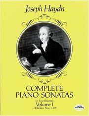 HAYDN JOSEPH - COMPLETE PIANO SONATAS VOLUME I, (NOS. 1-29) DOVER