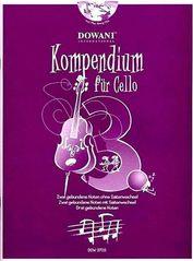 KOMPENDIUM FOR CELLO 3 - BK/CD DOWANI