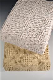 ΚΟΥΒΕΡΤΑ ΜΟΝΗ ΜΟΝΟΧΡΩΜΗ ΜΕ ΣΧΕΔΙΟ ''871'' 170 X 240 CM - 33-0138 DOWN TOWN HOME