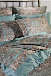 ΣΕΤ ΜΑΞΙΛΑΡΟΘΗΚΕΣ ΥΠΝΟΥ ΜΕ PAISLEY PATTERN ''833 BOMBAY PETROL'' 2 X 52 X 75 CM - 41-1069 DOWN TOWN HOME