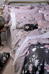 ΣΕΤ ΣΕΝΤΟΝΙΑ ΜΟΝΑ ΚΑΙ ΜΑΞΙΛΑΡΟΘΗΚΗ ΜΕ FLORAL PRINT ''824 ANAIS PINK'' 2 X 175 X 255 CM - 52 X 75 CM - 11-0535 DOWN TOWN HOME