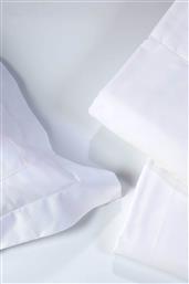 ΣΕΤ ΣΕΝΤΟΝΙΑ ΜΟΝΑ ΚΑΙ ΜΑΞΙΛΑΡΟΘΗΚΗ ''WHITE 600TC'' (3 ΤΕΜΑΧΙΑ) - 11-0578 DOWN TOWN HOME