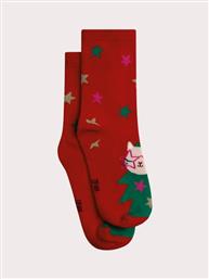 ΠΑΙΔΙΚΕΣ ΚΑΛΤΣΕΣ ΓΙΑ ΚΟΡΙΤΣΙΑ JOLLY CAT - ΚΟΚΚΙΝΟ DPAM