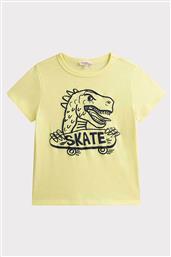 ΠΑΙΔΙΚΟ T-SHIRT ΓΙΑ ΑΓΟΡΙΑ ''YELLOW SKATE'' - 356050 ΚΙΤΡΙΝΟ DPAM