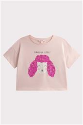 ΠΑΙΔΙΚΟ T-SHIRT ΓΙΑ ΚΟΡΙΤΣΙΑ ''GROOVY PUPPY'' - 356028 ΡΟΖ DPAM από το NOTOS