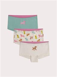 ΣΕΤ ΠΑΙΔΙΚΑ ΕΣΩΡΟΥΧΑ ΓΙΑ ΚΟΡΙΤΣΙΑ PINK PUPPIES 3 ΤΜΧ - ΛΕΥΚΟ DPAM