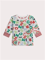 ΒΡΕΦΙΚΗ ΜΠΛΟΥΖΑ ΓΙΑ ΑΓΟΡΙΑ STRIPPED CHRISTMAS - 2 ΣΕ 1 - ΛΕΥΚΟ DPAM