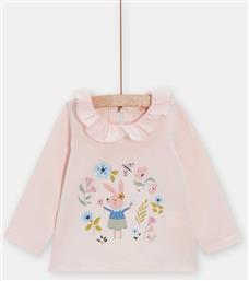 ΒΡΕΦΙΚΗ ΜΠΛΟΥΖΑ ΜΕ PRINT ''PINK RABBIT'' - 348985 ΡΟΖ DPAM