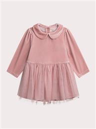 ΒΡΕΦΙΚΟ ΦΟΡΕΜΑ ΓΙΑ ΚΟΡΙΤΣΙΑ PINK VELOUR - ΡΟΖ DPAM