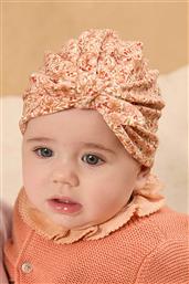 ΒΡΕΦΙΚΟ ΚΑΠΕΛΟ ΤΥΠΟΥ ΤΟΥΡΜΠΑΝΙ ΜΕ FLORAL PRINT - 364894 ΡΟΔΑΚΙΝΙ DPAM