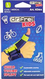 DR. FREI KIDS CHILD THUMP SPLINT ΠΑΙΔΙΚΟΣ ΝΑΡΘΗΚΑΣ ΑΝΤΙΧΕΙΡΑ ΑΜΦΙΔΕΞΙΟΣ ΜΕ ΥΦΑΣΜΑΤΙΝΗ ΑΥΤΟΚΟΛΛΗΤΗ ΕΠΙΦΑΝΕΙΑ ΓΙΑ ΚΑΛΥΤΕΡΗ ΕΦΑΡΜΟΓΗ & ΚΡΑΤΗΜΑ 1 ΤΕΜΑΧΙΟ, ΚΩΔ KD814 - LARGE DR FREI