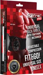 DR. FREI PRO UNIVERSAL BACK BRACE WITH TIGHTENING MECHANISM & ADJUSTABLE COMPRESSSION ΖΩΝΗ ΟΣΦΥΟΣ ΜΕ ΜΗΧΑΝΙΣΜΟ ΣΥΣΦΙΞΗΣ 1 ΤΕΜΑΧΙΟ, ΚΩΔ FG341 DR FREI