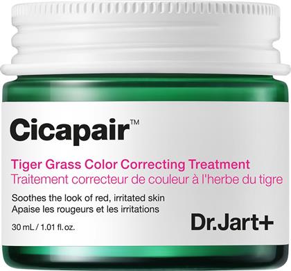 CICAPAIR TIGER GRASS COLOR CORRECTING FACE TREATMENT ΚΡΕΜΑ ΠΡΟΣΩΠΟΥ ΜΕ ΝΙΑΣΙΝΑΜΙΔΗ & ΣΥΜΠΛΟΚΟ TIGER GRASS ΓΙΑ ΚΑΛΥΨΗ ΤΗΣ ΕΡΥΘΡΟΤΗΤΑΣ & ΦΥΣΙΚΗ - ΥΓΙΗ ΟΨΗ, ΚΑΤΑΛΛΗΛΗ ΓΙΑ ΕΡΕΘΙΣΜΕΝΟ ΔΕΡΜΑ 30ML DR JART