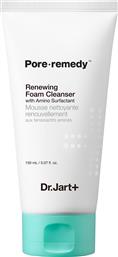 PORE REMEDY RENEWING FOAM CLEANSER ΑΦΡΟΣ ΚΑΘΑΡΙΣΜΟΥ ΑΝΑΝΕΩΣΗΣ ΜΕ ΓΛΥΚΕΡΙΝΗ ΦΙΛΙΚΟ ΣΤΟ ΕΥΑΙΣΘΗΤΟ ΔΕΡΜΑ 150ML DR JART