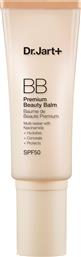 PREMIUM BEAUTY BALM MOISTURIZER SPF50, 40ML - LIGHT MEDIUM,ΕΝΥΔΑΤΙΚΗ ΚΡΕΜΑ ΠΡΟΣΩΠΟΥ ΜΕ ΧΡΩΜΑ ΕΜΠΛΟΥΤΙΣΜΕΝΗ ΜΕ ΝΙΑΣΙΝΑΜΙΔΗ & ΓΛΥΚΕΡΙΝΗ DR JART