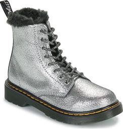 ΜΠΟΤΕΣ SERENA J SILVER DISTRESSED FOIL DR MARTENS