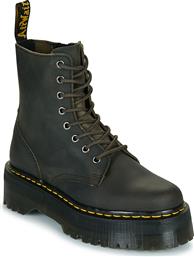 ΜΠΟΤΕΣ JADON CHARCOAL GREY BURNISHED WAXY PULL UP DR MARTENS από το SPARTOO