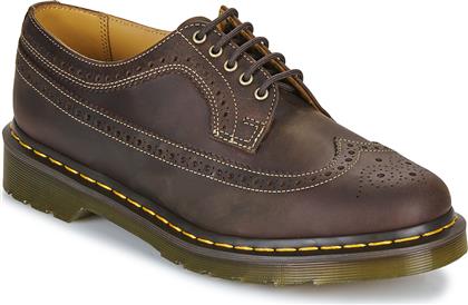 DERBIES 3989 YS DARK BROWN CRAZY HORSE DR MARTENS