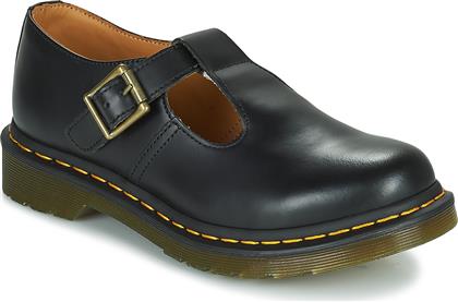 DERBIES POLLEY BLACK SMOOTH DR MARTENS