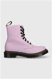 ΔΕΡΜΑΤΙΝΑ WORKERS 1460 PASCAL ΧΡΩΜΑ: ΜΟΒ, DM30689308 DR MARTENS από το ANSWEAR