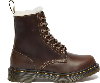 ΔΕΡΜΑΤΙΝΑ WORKERS 1460 PASCAL SERENA ΧΡΩΜΑ: ΚΑΦΕ, DM32019777 DR MARTENS