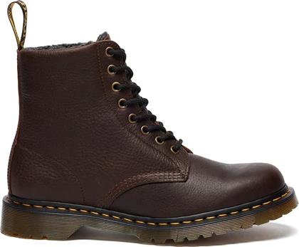 ΔΕΡΜΑΤΙΝΑ WORKERS 1460 PASCAL WARM LINED ΧΡΩΜΑ: ΚΑΦΕ, DM31873201 DR MARTENS