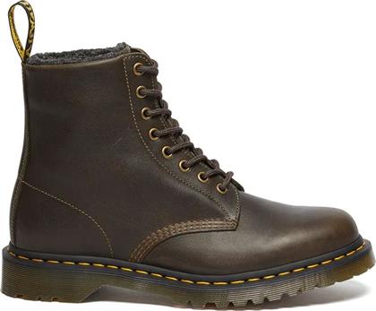 ΔΕΡΜΑΤΙΝΑ WORKERS 1460 WL ΧΡΩΜΑ: ΚΑΦΕ, DM31873538 DR MARTENS