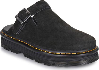 MULES ZEBZAG MULE BLACK EH SUEDE DR MARTENS