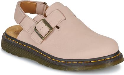 ΤΣΟΚΑΡΑ JORGE II MULE POWDER PINK MILLED NUBUCK DR MARTENS