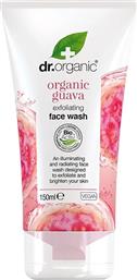 GUAVA EXFOLIATING FACE WASH ΚΑΘΑΡΙΣΤΙΚΟ ΠΡΟΣΩΠΟΥ ΣΕ ΜΟΡΦΗ ΤΖΕΛ ΓΙΑ ΗΠΙΑ ΑΠΟΛΕΠΙΣΗ 150ML DR ORGANIC