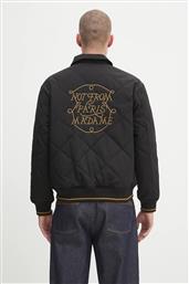 ΜΠΟΥΦΑΝ LA VESTE SLOGAN TRESSES ΧΡΩΜΑ: ΜΑΥΡΟ, H.JT236.PL163 DROLE DE MONSIEUR