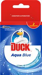 ΑΝΤΑΛΛΑΚΤΙΚΟ BLOCK ΤΟΥΑΛΕΤΑΣ AQUA BLUE (2X40 G) DUCK από το e-FRESH